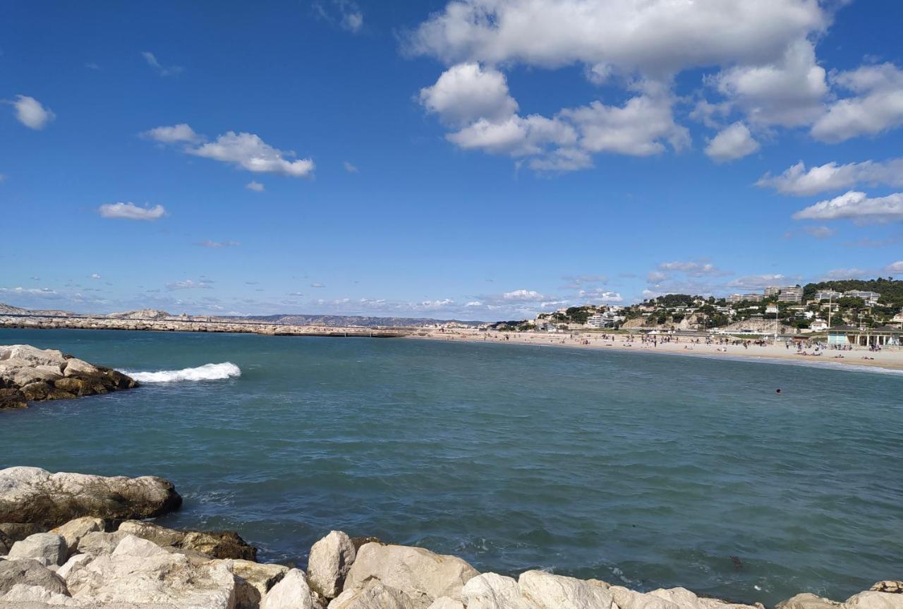 Sun Escape, Appart Renove Climatise 3 Pieces 4-6 Pers, 350M De La Plage มาร์กเซย ภายนอก รูปภาพ