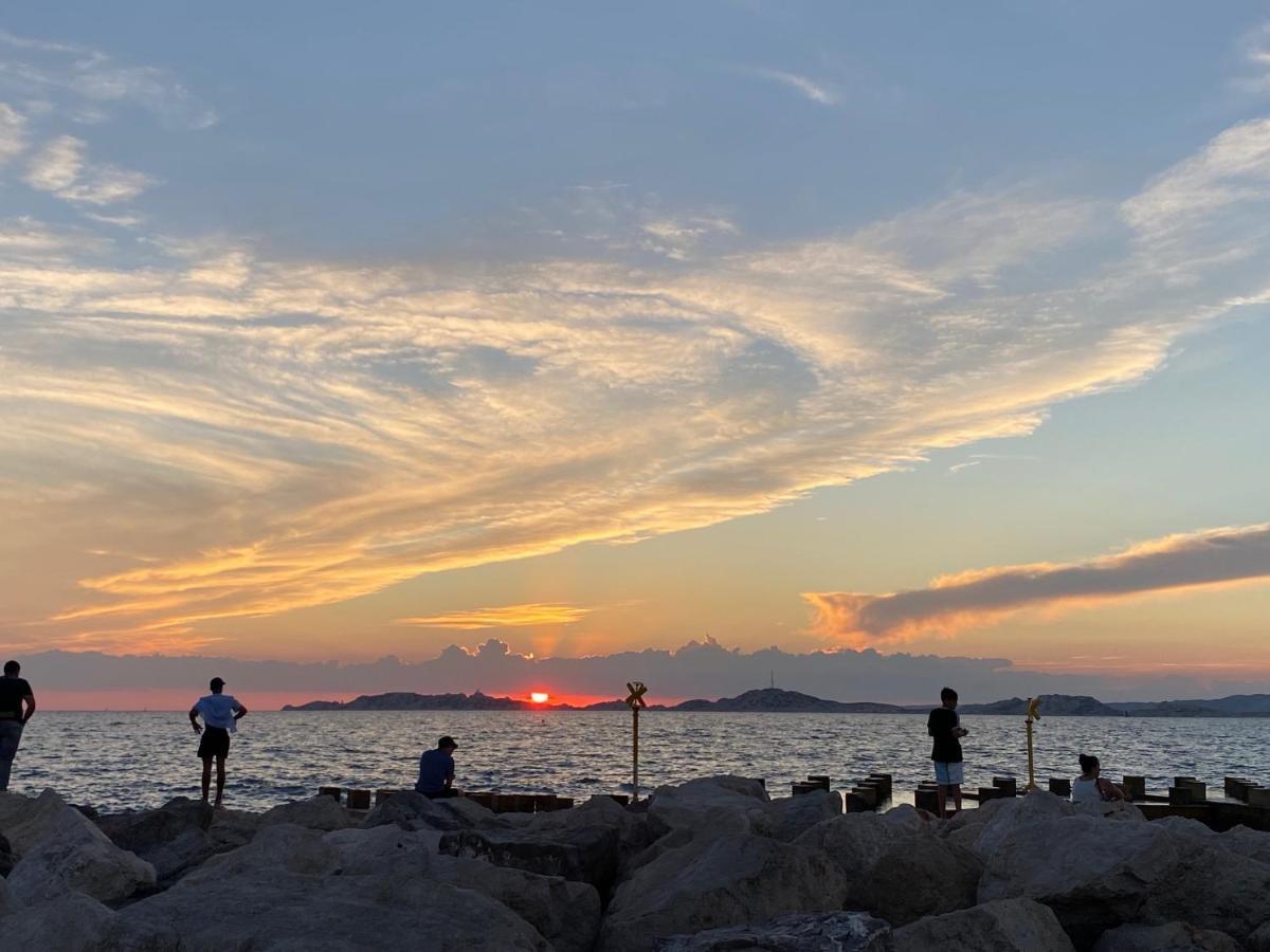 Sun Escape, Appart Renove Climatise 3 Pieces 4-6 Pers, 350M De La Plage มาร์กเซย ภายนอก รูปภาพ